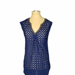 Lilly Pulitzer For Target Women Blue Short Sleeve